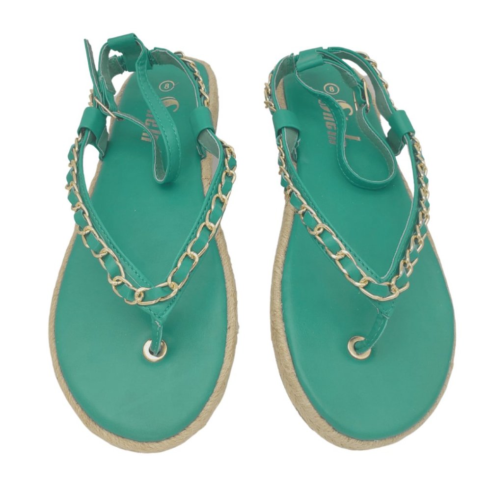 Green Sandals